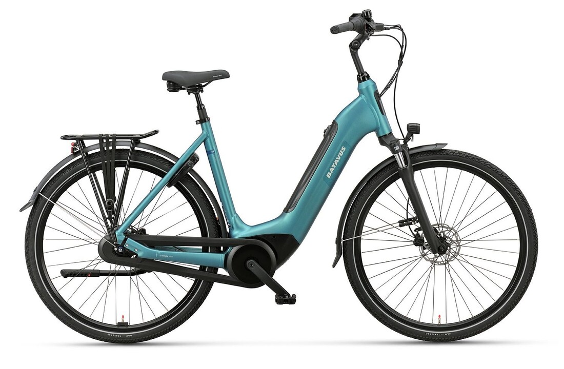 Batavus Altura PT 500Wh Dames 7 - Light Sea Green matt