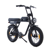 AGM Fatbike GT250 Elektrische fiets 614 Wh zwart