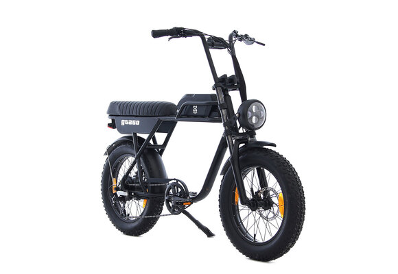 AGM Fatbike GT250 Elektrische fiets 614 Wh zwart