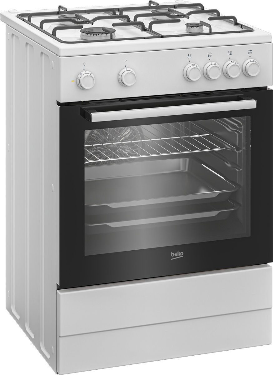 Beko FBM6202WNL AeroPerfect - Gasfornuis