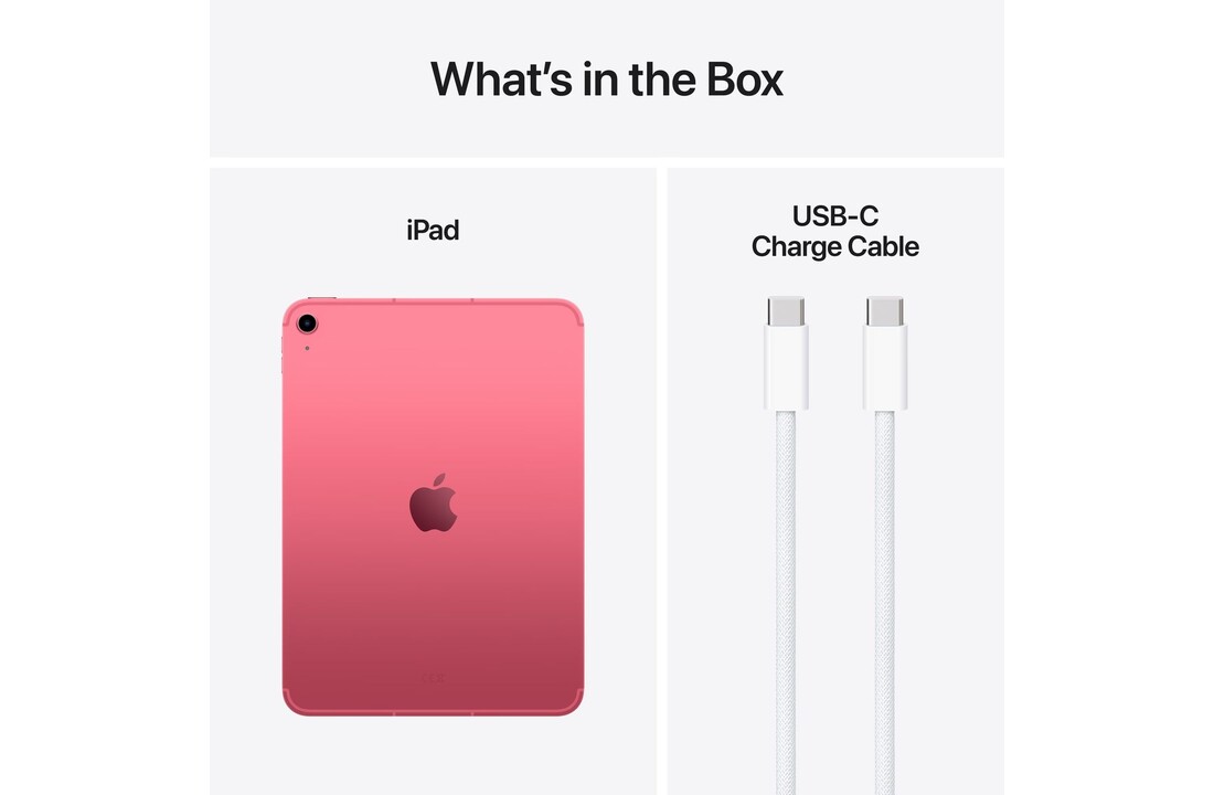 Apple iPad (A16) 11-inch Wi-Fi 128GB Roze - Tablet
