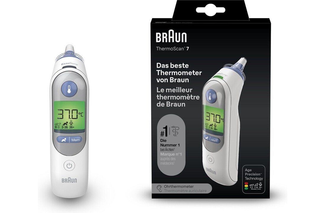 Braun IRT 6520 ThermoScan 7 - Lichaamsthermometer