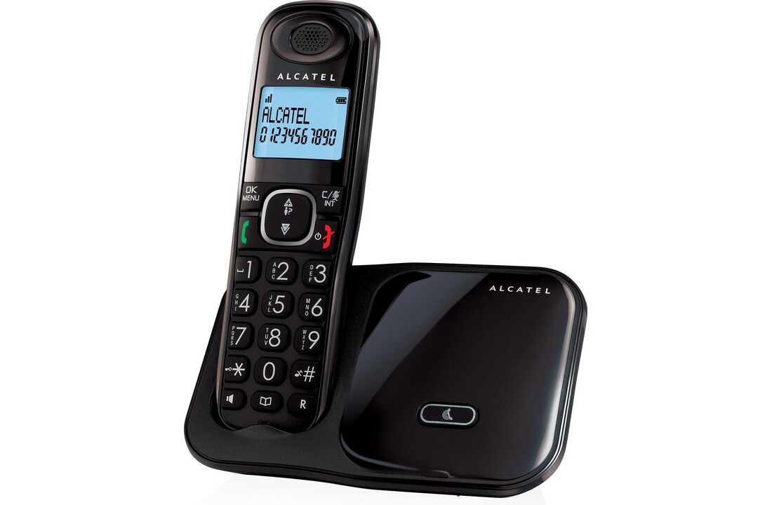 Alcatel XL280 Solo Zwart - Dect telefoon