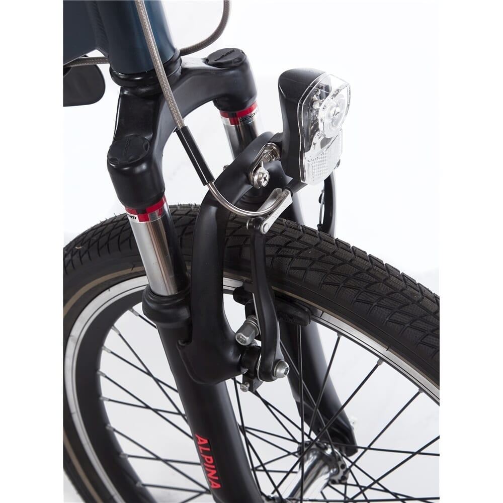 Alpina Trail jongensfiets 20 inch Black Matte