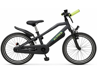 Alpina Trail jongensfiets 20 inch Black Matte