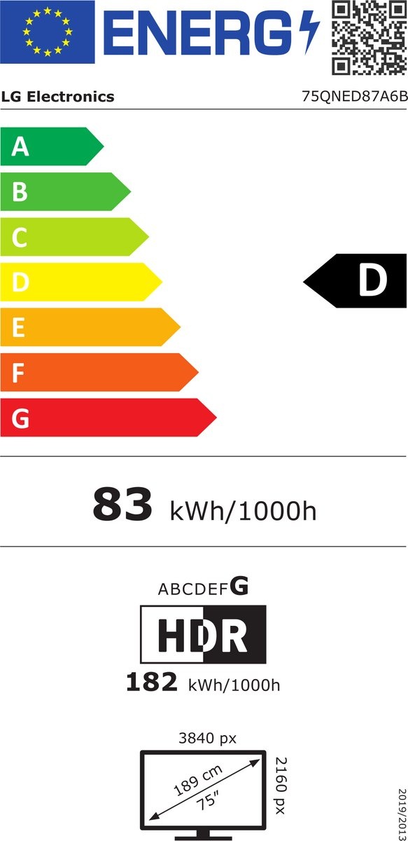 LG 75QNED87A6B (2025) - QNED TV