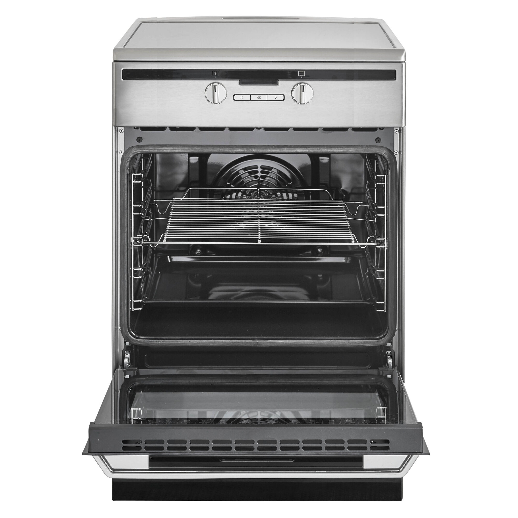 Inventum VFI6042RVS  - Inductiefornuis