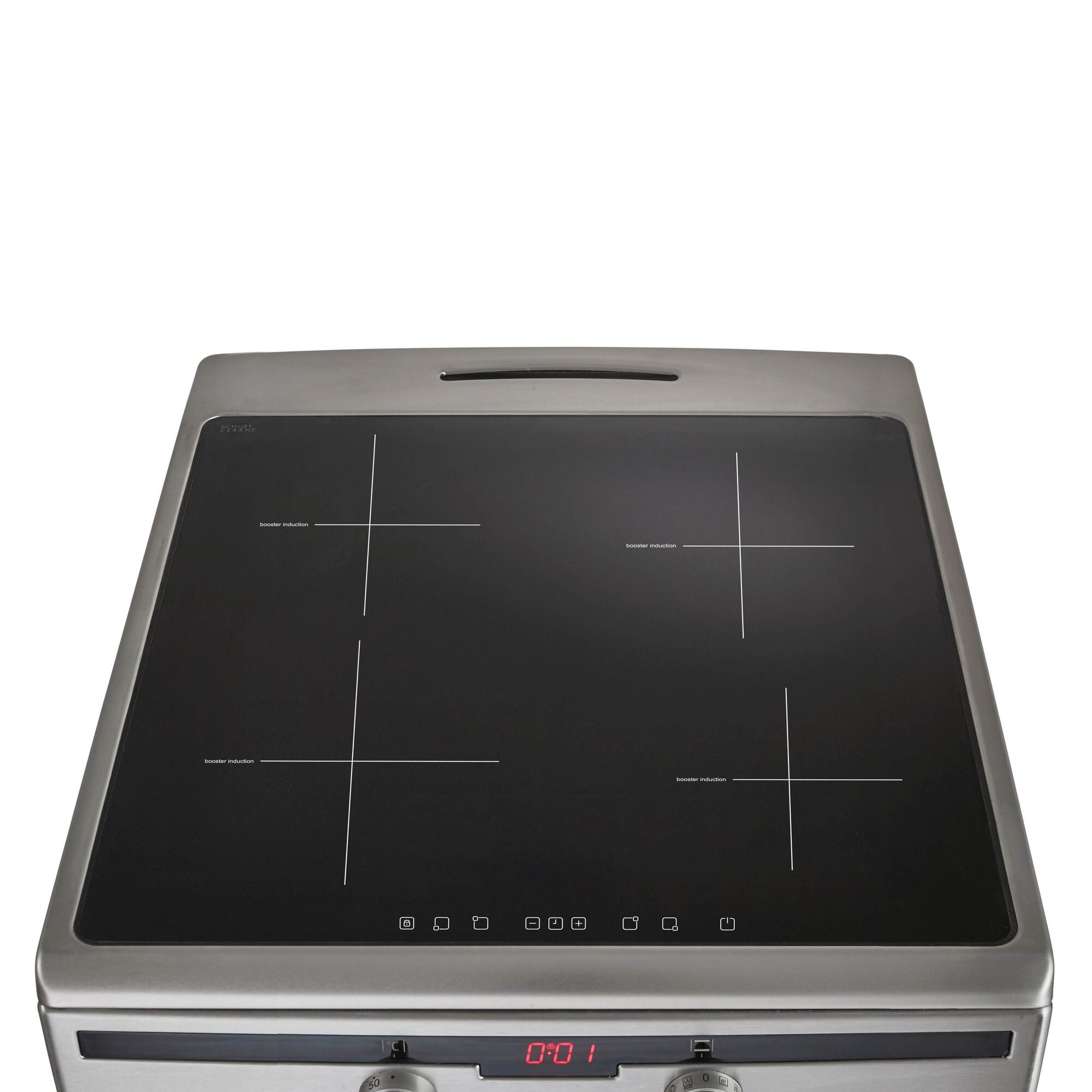 Inventum VFI6042RVS  - Inductiefornuis