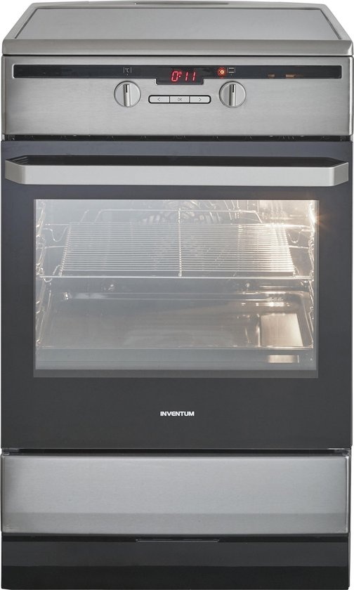 Inventum VFI6042RVS  - Inductiefornuis