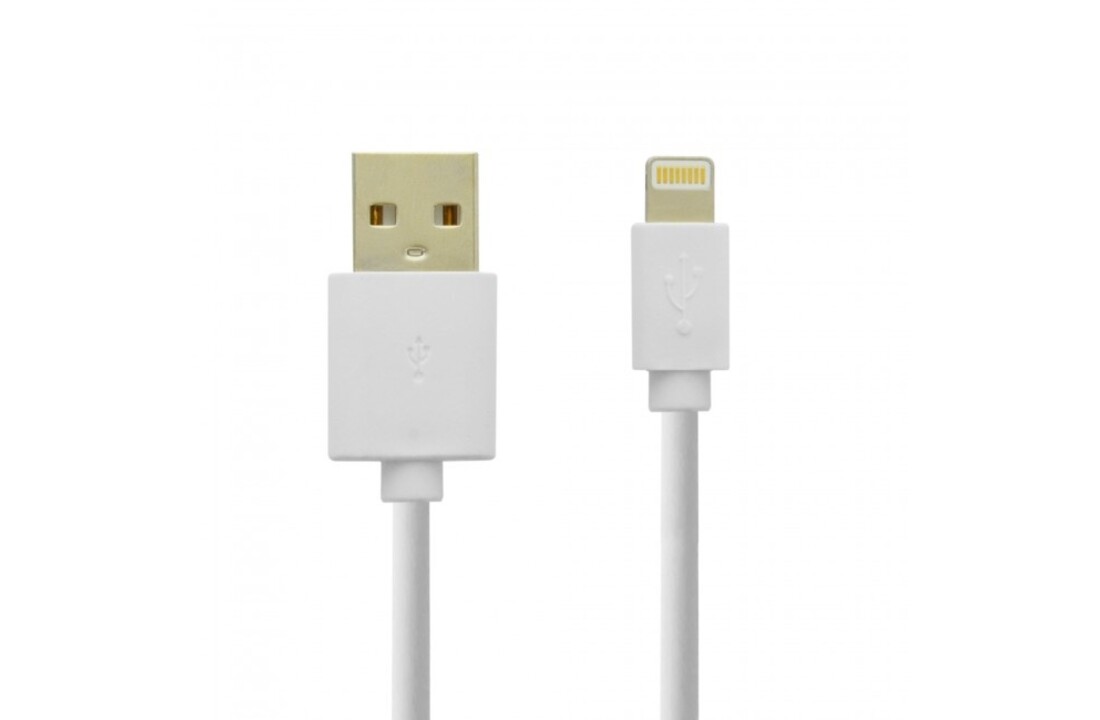 Grab 'n Go GNG-107 Lightning USB Kabel 1 Meter (wit)
