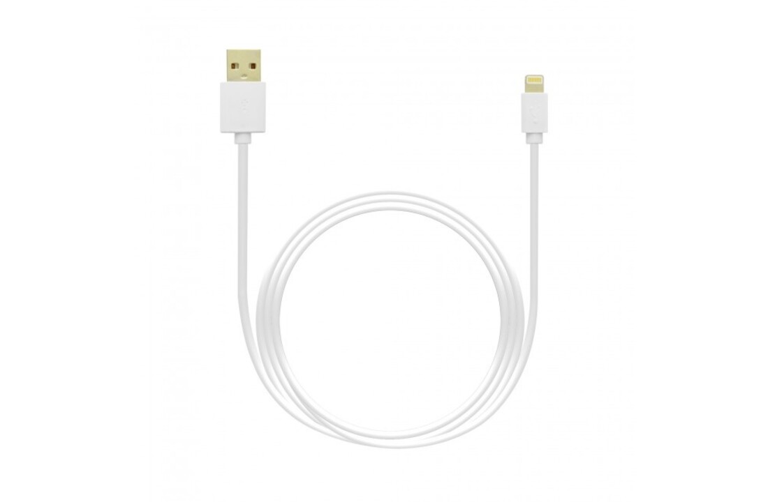 Grab 'n Go GNG-107 Lightning USB Kabel 1 Meter (wit)