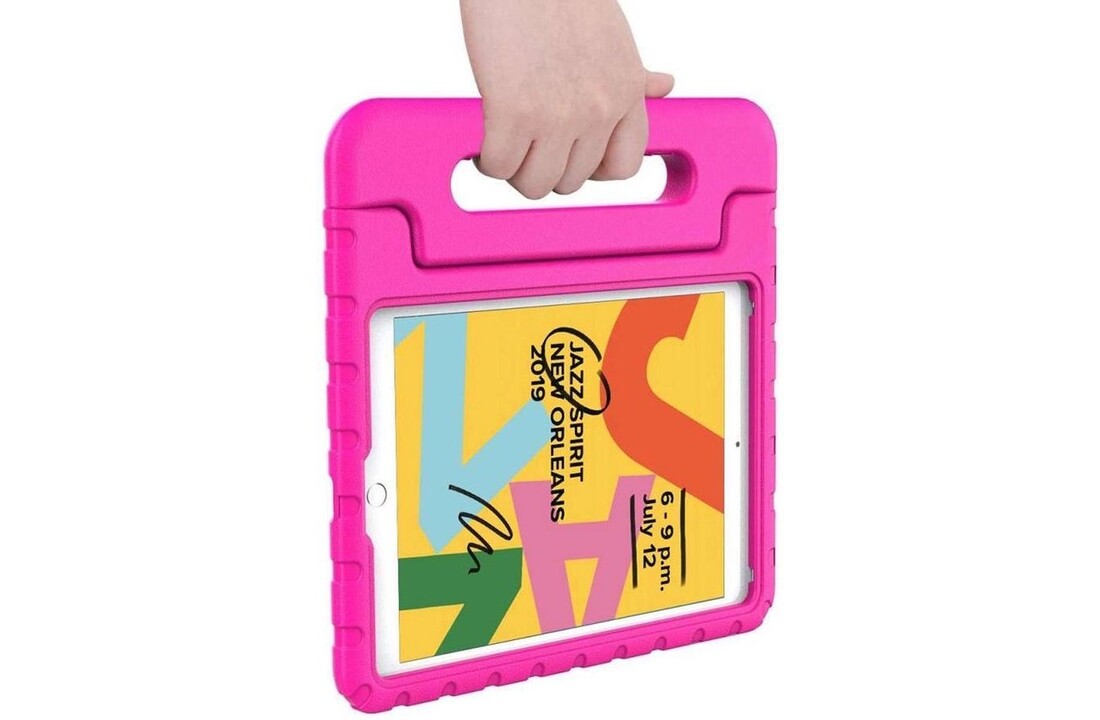 Just In Case Kids Case Cassic - Apple iPad 10.2 - Roze - Tablethoes