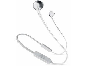 JBL T205 BT (Wit) - Draadloze oordopjes