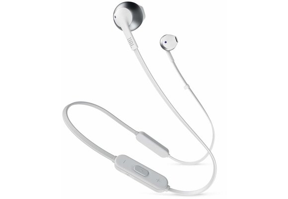JBL T205 BT (Wit) - Draadloze oordopjes