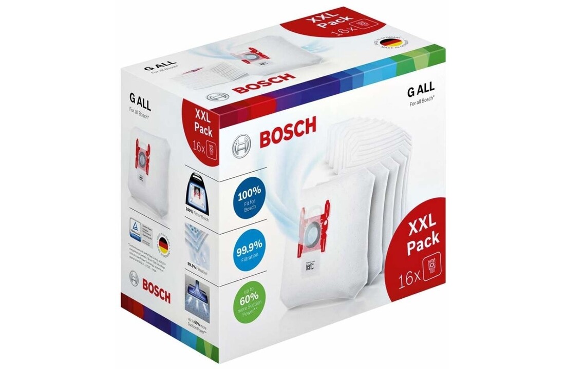 Bosch BBZ16GALL 16 stuks - Stofzuigerzakken