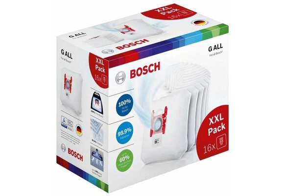 Bosch BBZ16GALL 16 stuks - Stofzuigerzakken