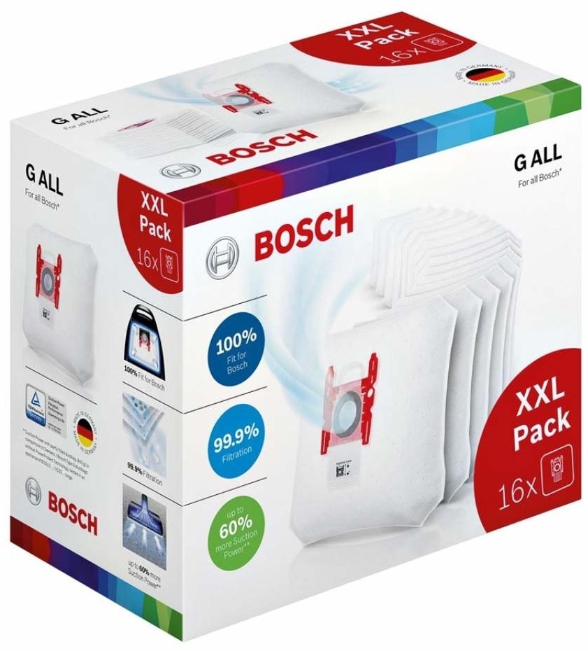 Bosch BBZ16GALL 16 stuks - Stofzuigerzakken