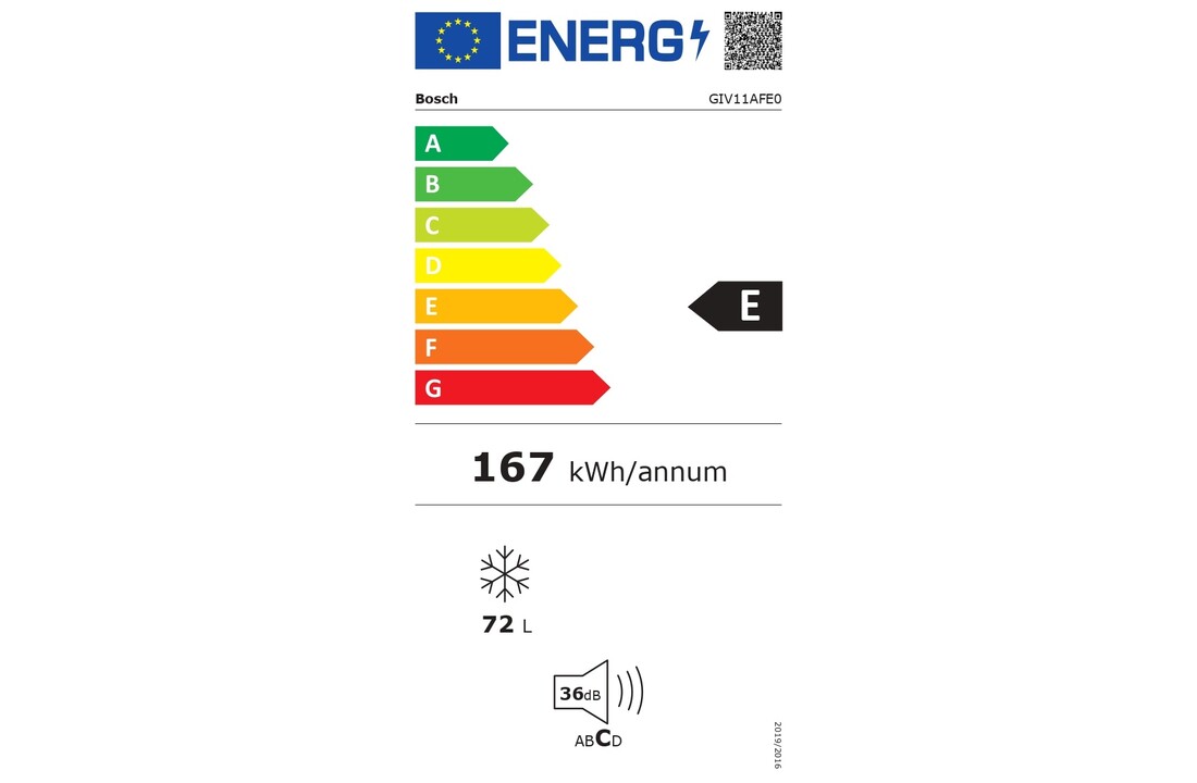 Bosch GIV11AFE0 - Inbouw vriezer