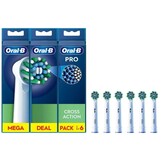 Oral-B CrossAction opzetborstels (6 stuks)