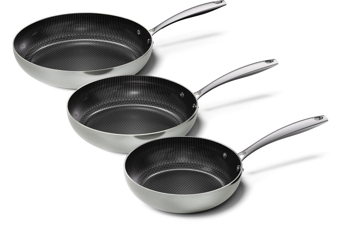 Cook & Pan Honey Koekenpannenset 3-delig