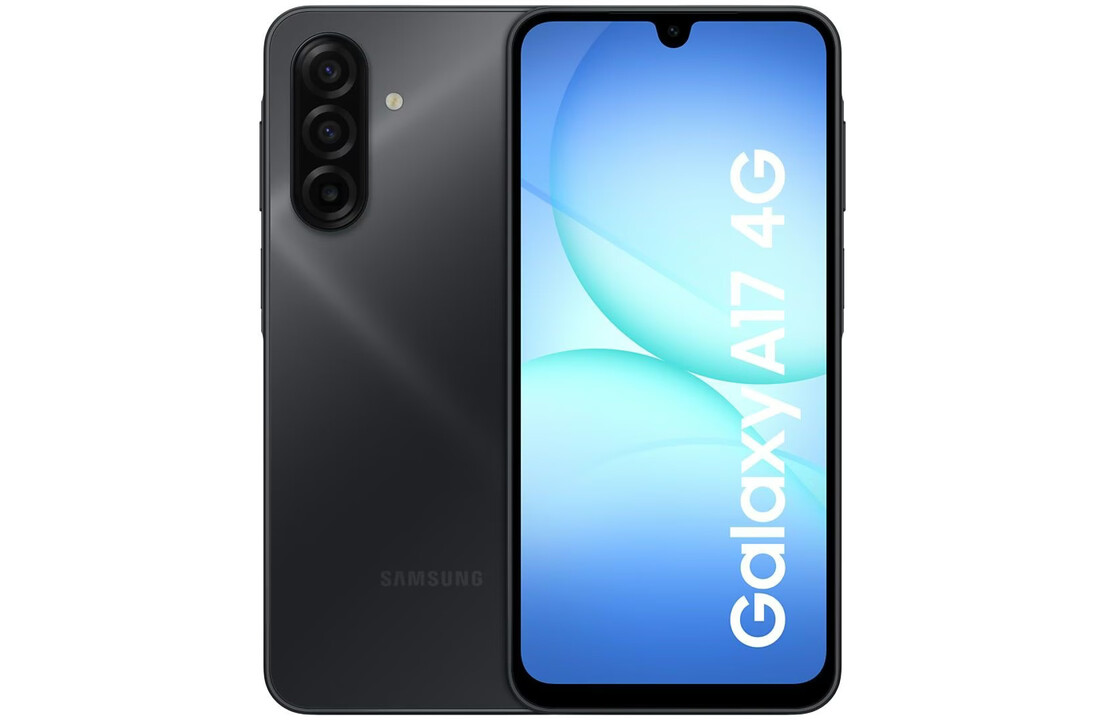 Samsung Galaxy A17 4G 128GB Zwart - Mobiele telefoon
