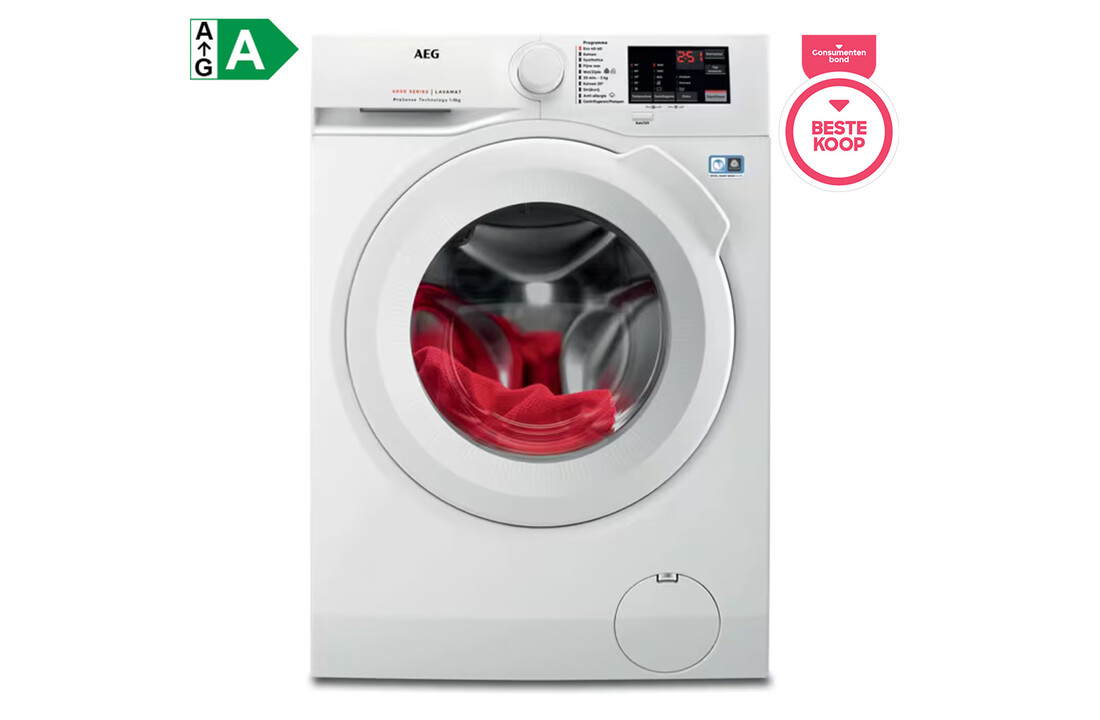 AEG LF628600 6000 serie ProSense - Wasmachine.
