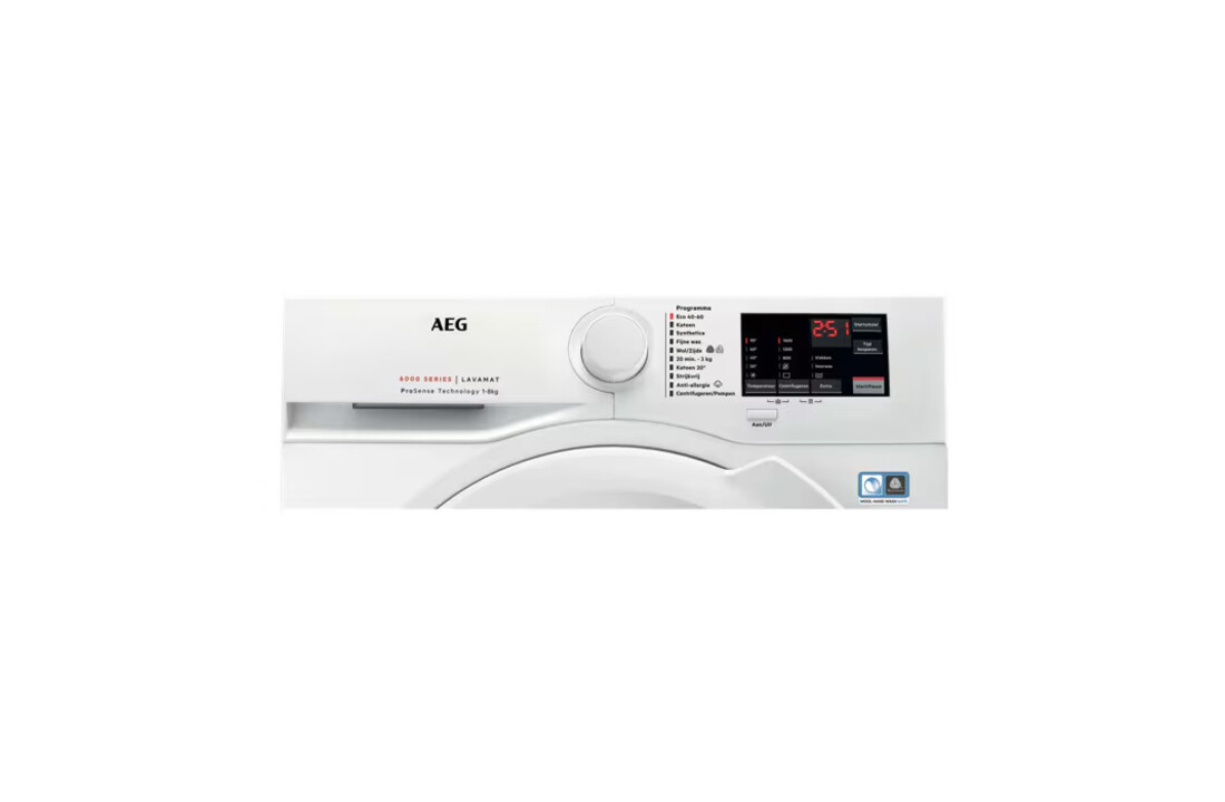 AEG LF628600 6000 serie ProSense - Wasmachine.