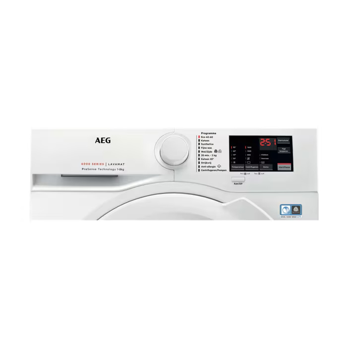 AEG LF628600 6000 serie ProSense - Wasmachine.