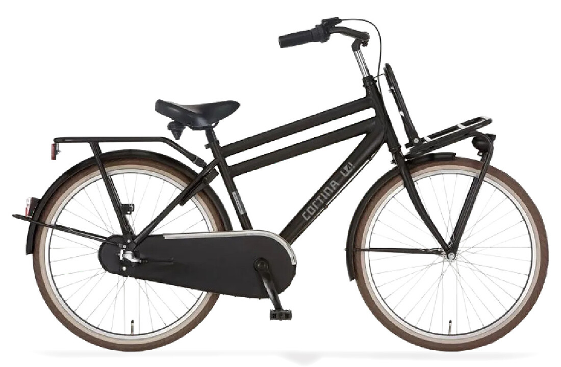 Cortina U4 Mini M24 RN3 jongensfiets -Jet Black Matte