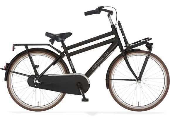 Cortina U4 Mini M24 RN3 jongensfiets -Jet Black Matte