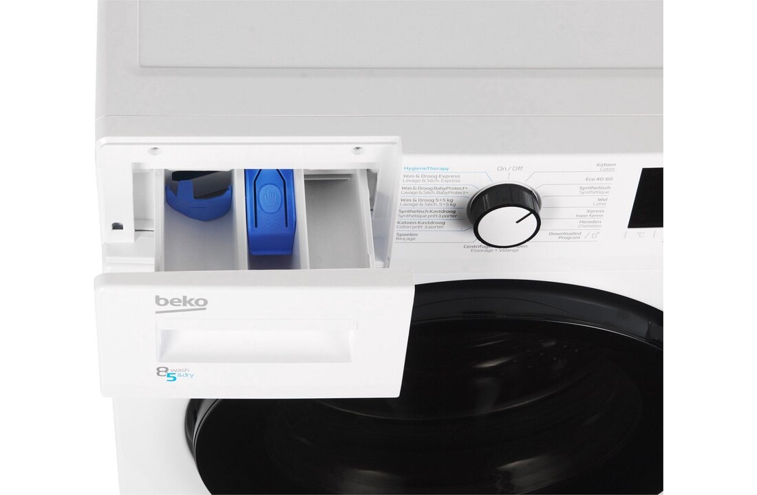 Beko HTV8716XWST - Was-droogcombinatie
