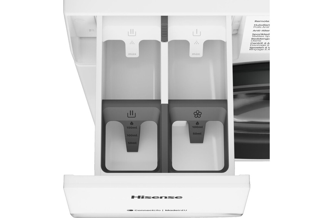 Hisense WF3E8063BWF - Wasmachine