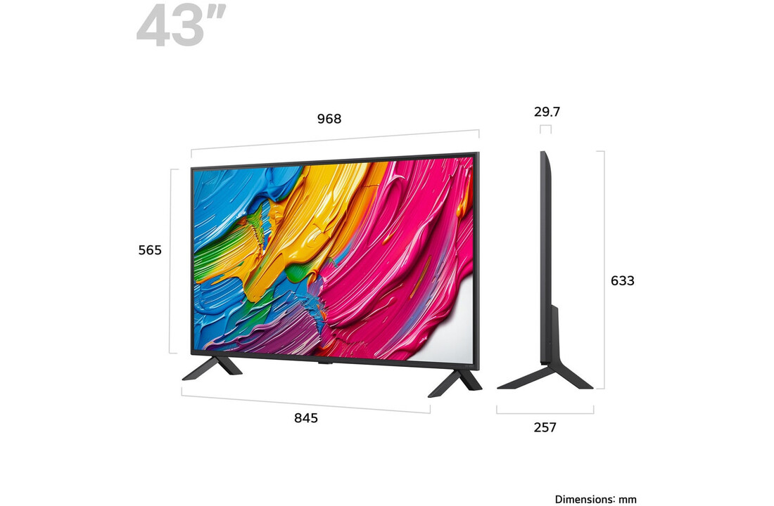 LG 43QNED80A6 (2025) - QNED TV