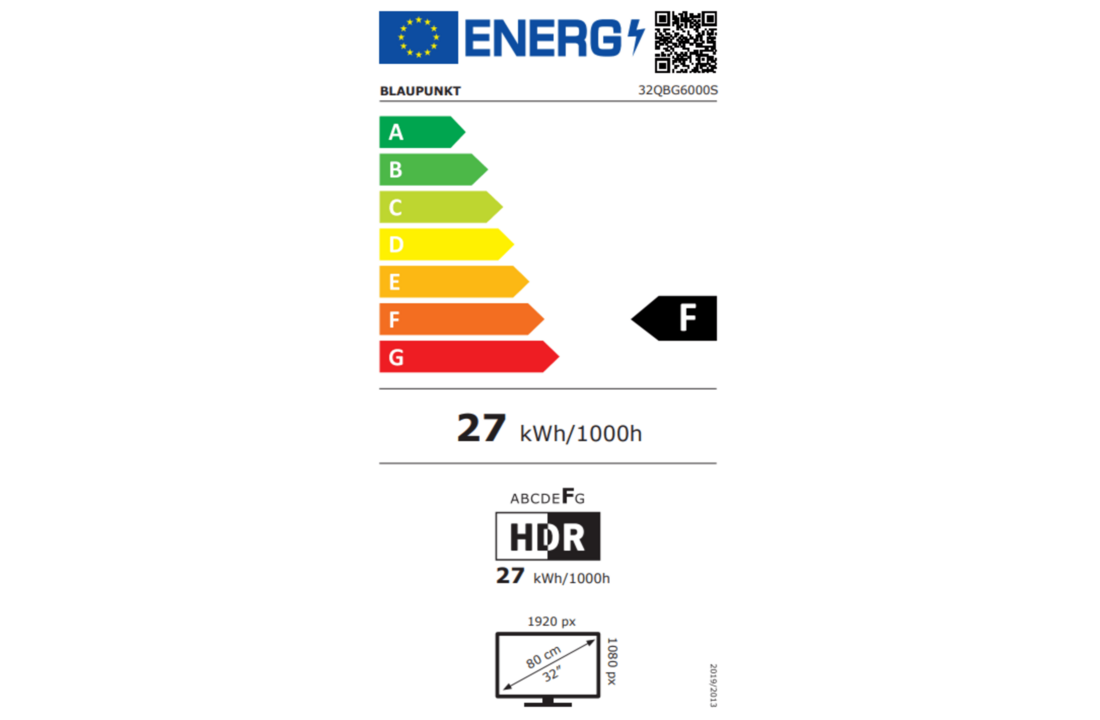Blaupunkt 32QBG6000S - QLED TV.