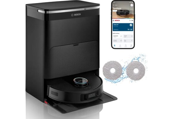 Bosch Spotless Max Cam BCRDW3BX - Robotstofzuiger.