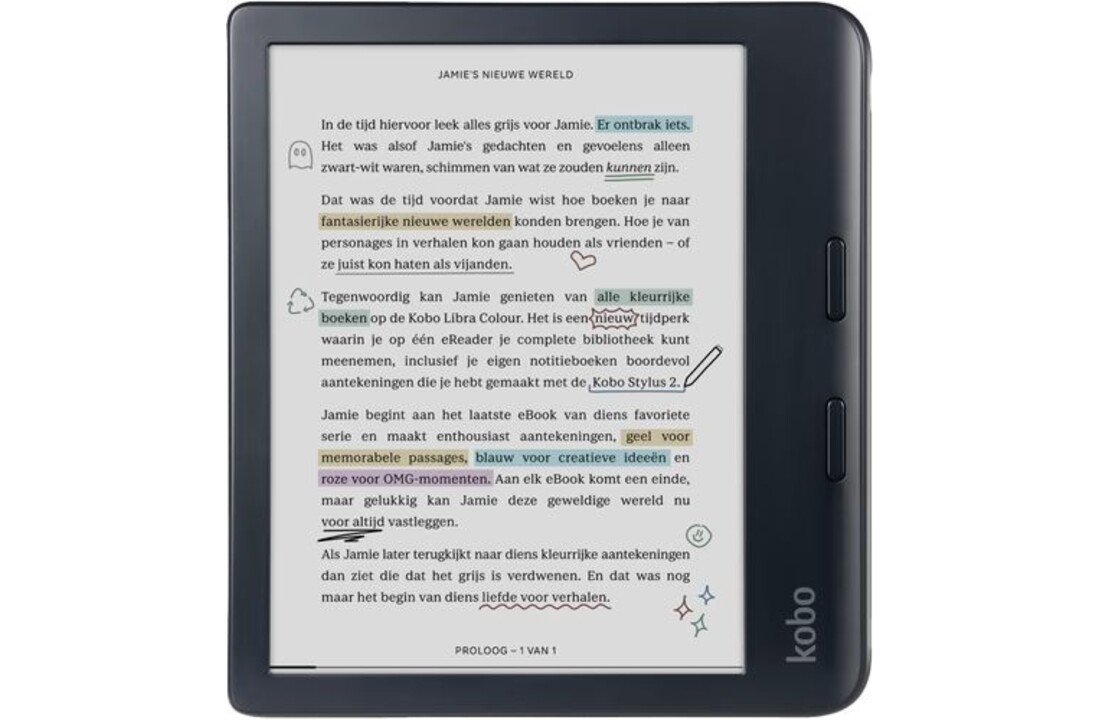 Kobo Libra Colour Zwart - E-reader