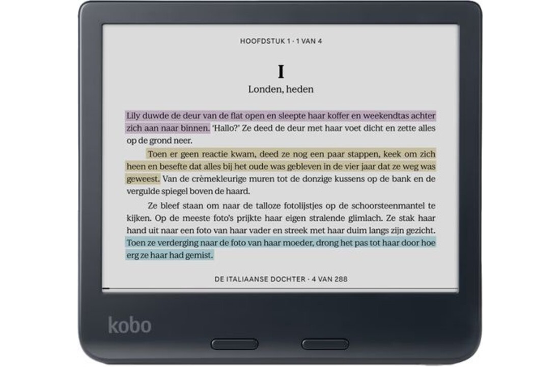 Kobo Libra Colour Zwart - E-reader