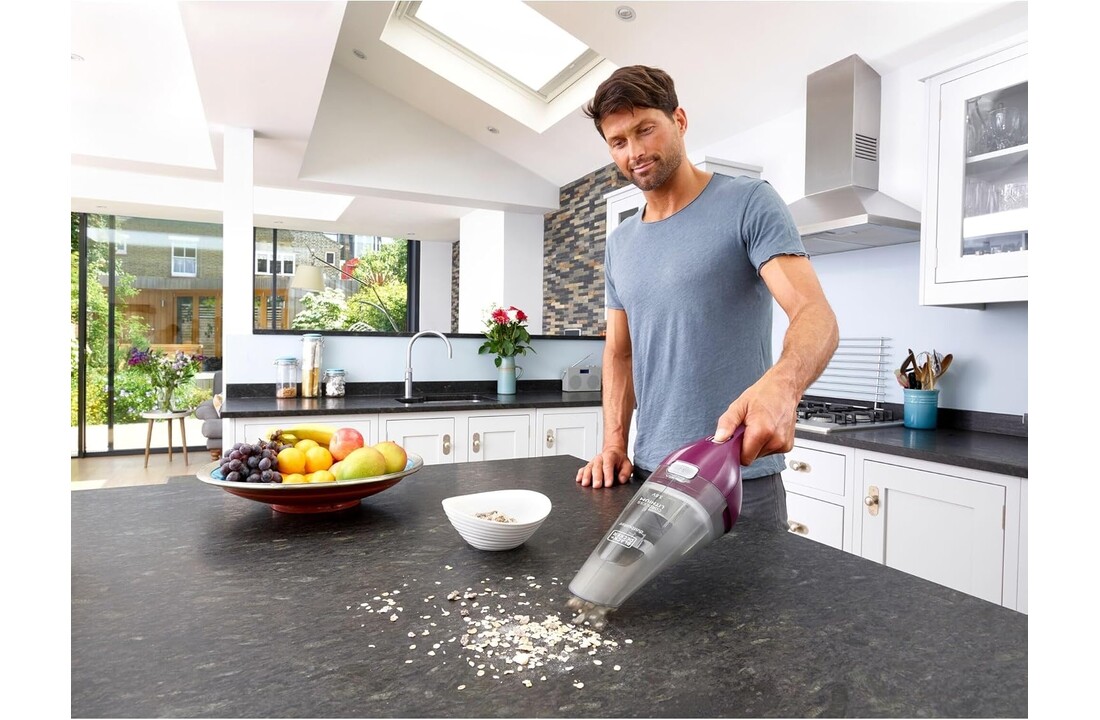 BLACK+DECKER NVC115W-QW - Kruimelzuiger