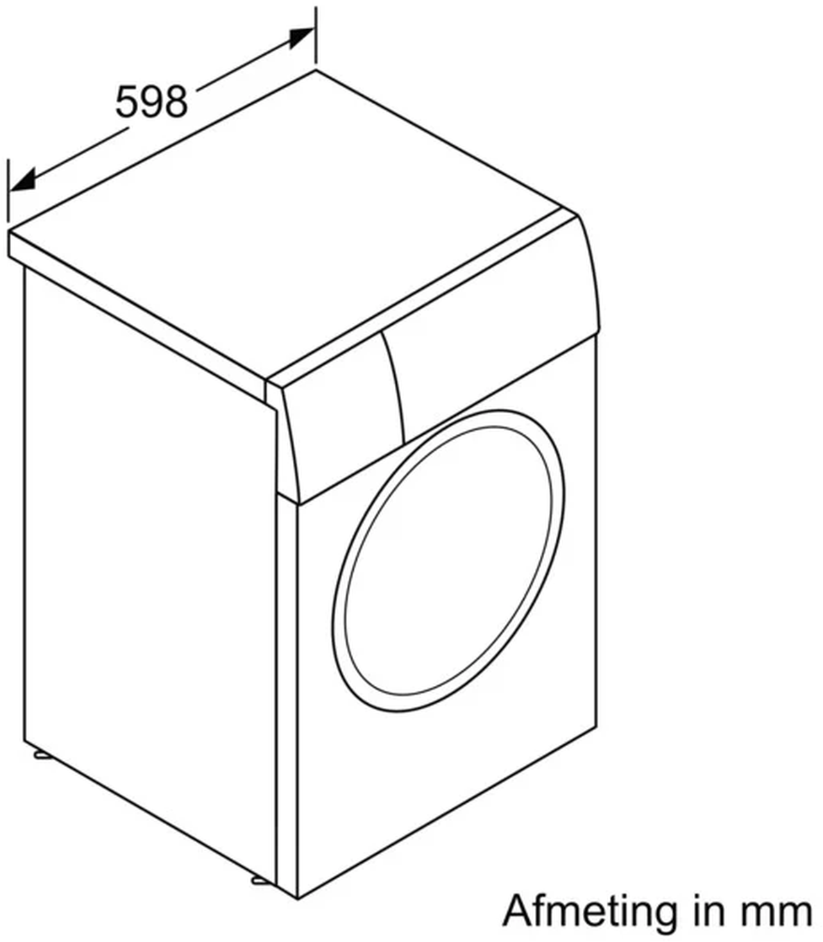 Bosch WAN28297NL Serie 4 EXCLUSIV - Wasmachine