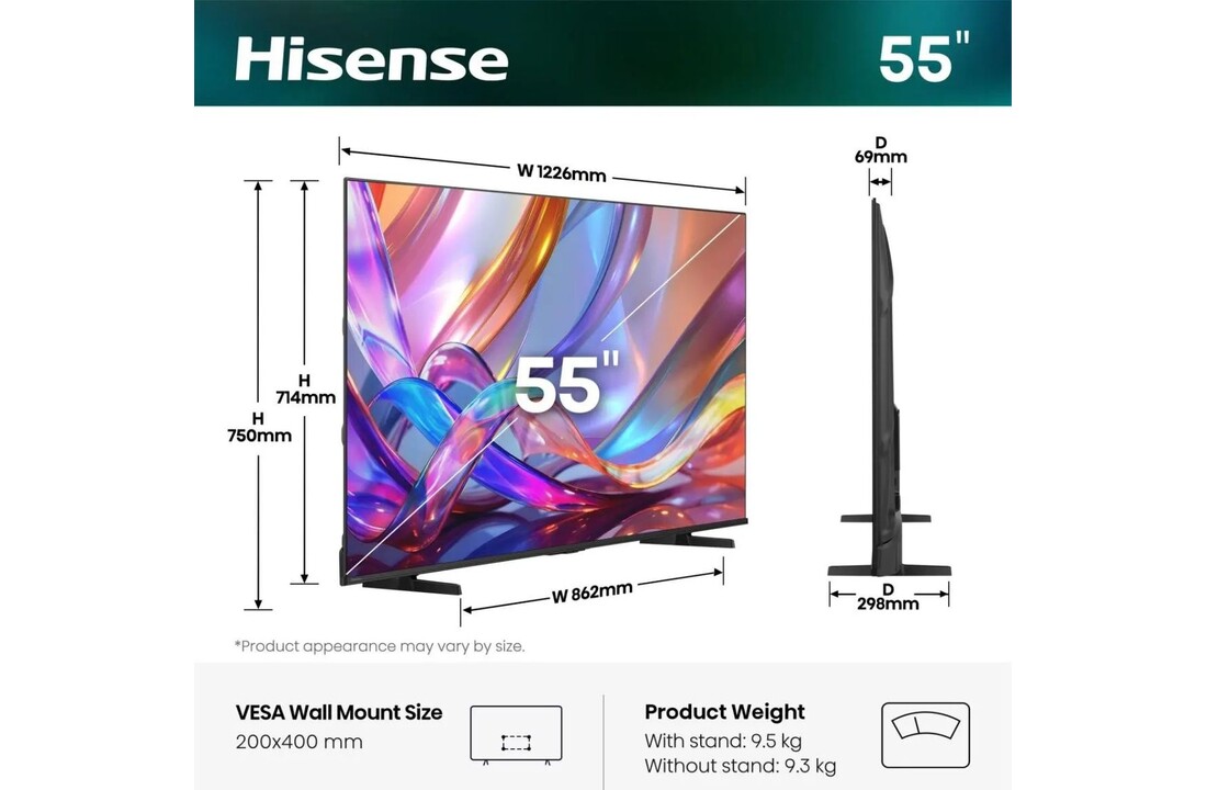 Hisense 55E79S - QLED TV