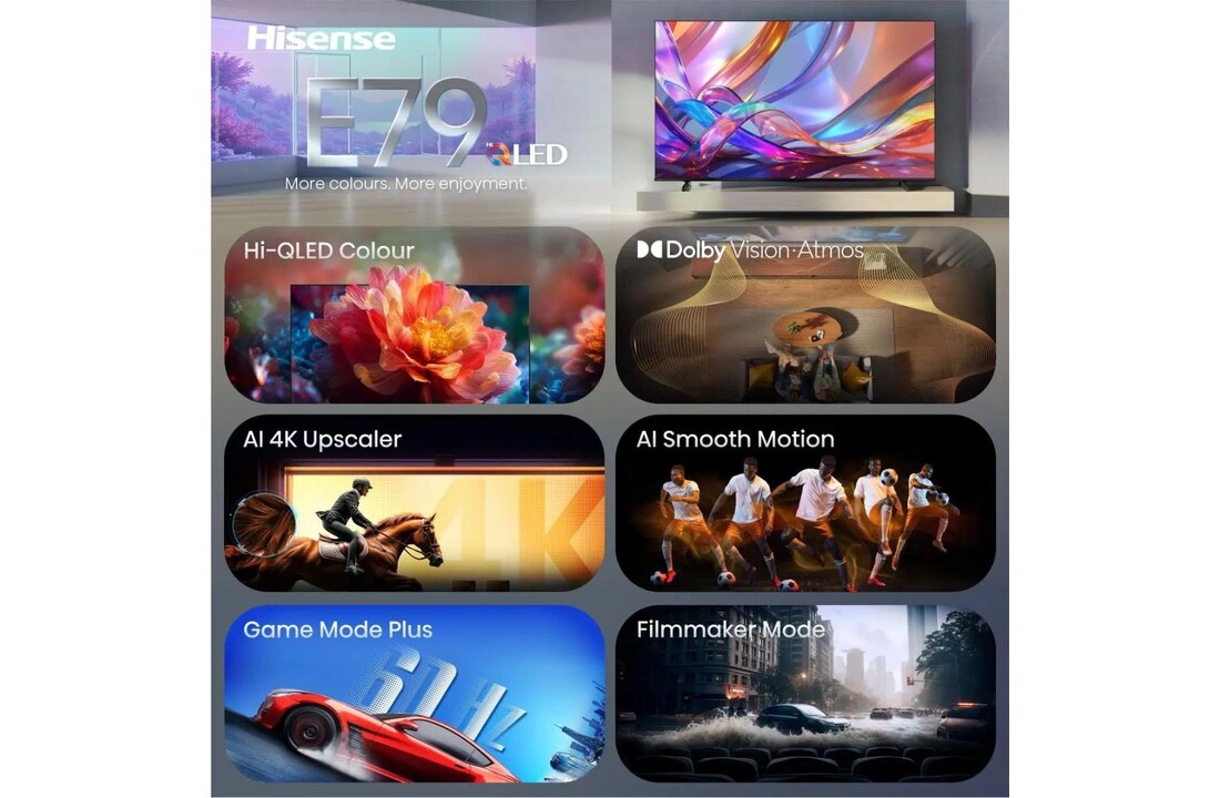 Hisense 55E79S - QLED TV