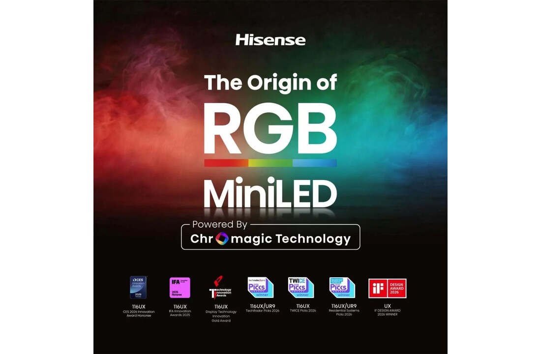 Hisense 55UR8S - Mini-LED TV