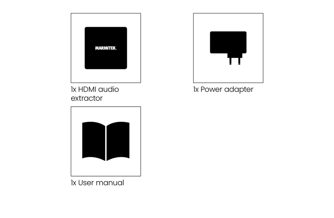 Marmitek Connect AE14 HDMI audio extractor