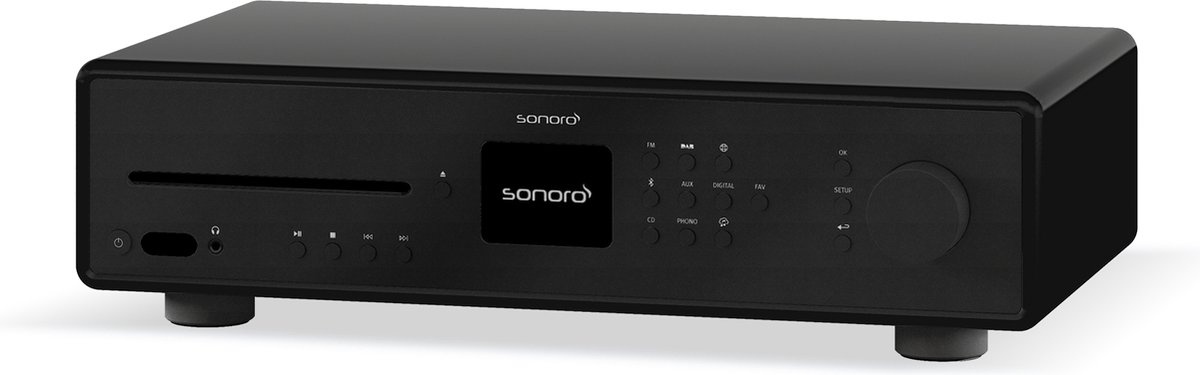 Sonoro MAESTRO X Mat zwart - Receiver
