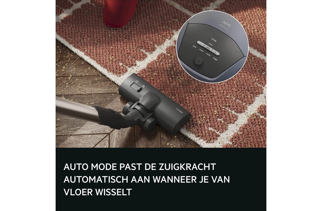 AEG AB71U1LDB 7000 - Stofzuiger met zak