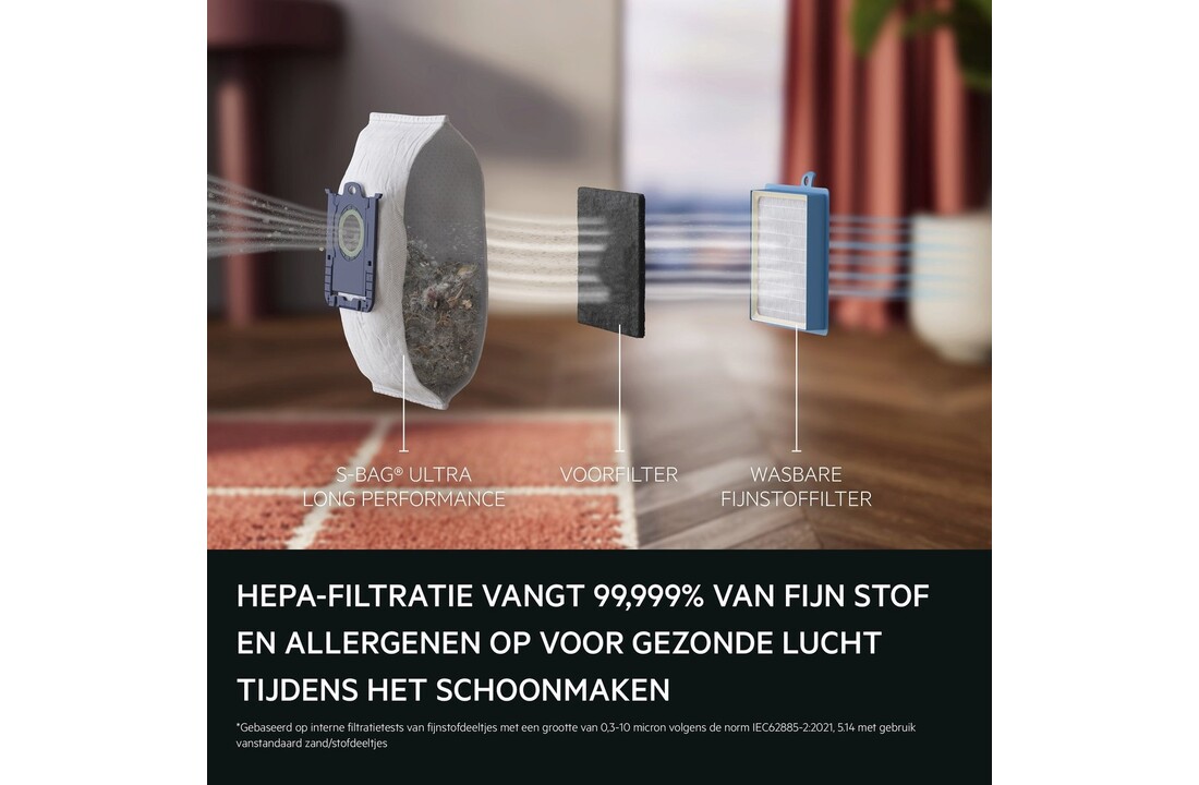 AEG AB71U1LDB 7000 - Stofzuiger met zak