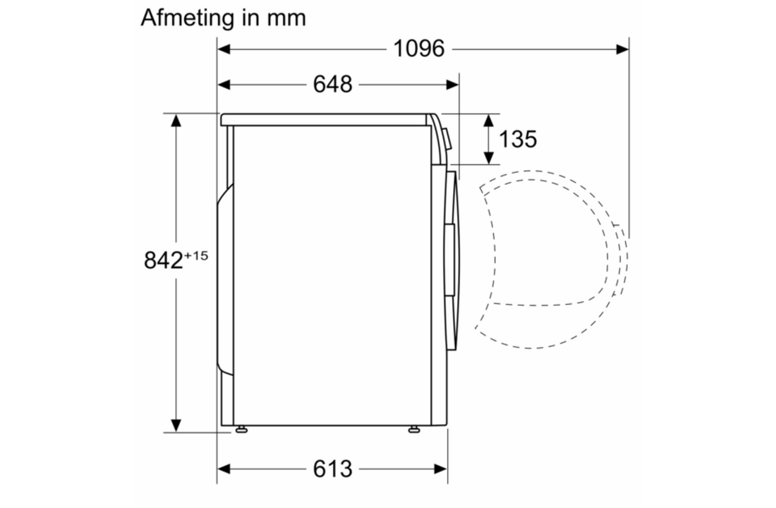 Siemens WQ35G2C9NL iQ500 extraKlasse - Warmtepompdroger