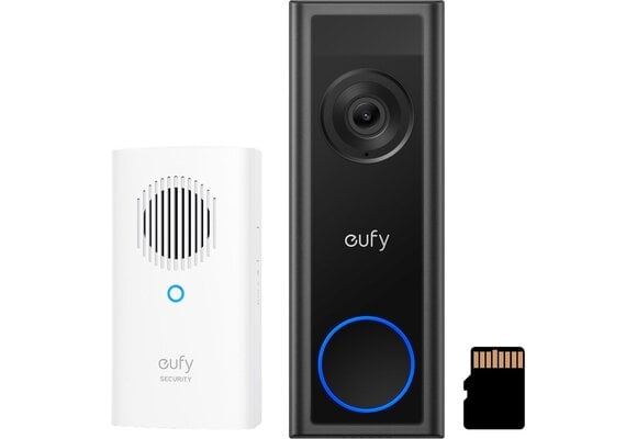 Eufy C31 Voordeelbundel (Deurbel + Chime + SD kaart) - Deurbel