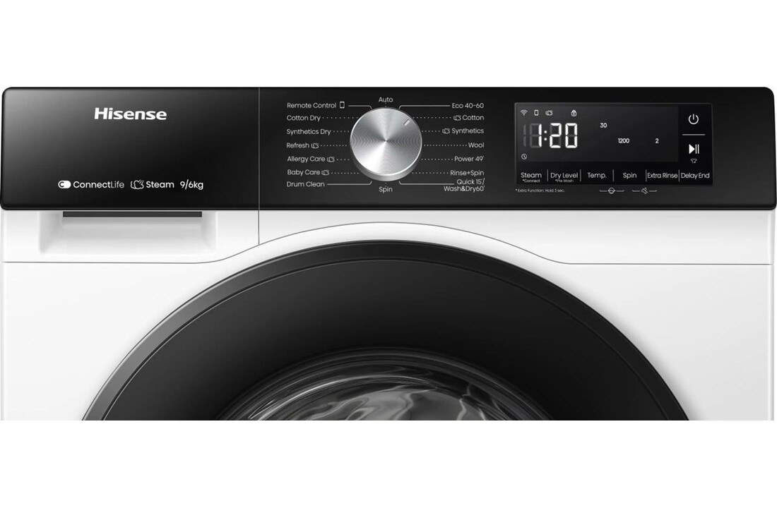 Hisense WD3S9043BW3 - Was-droogcombinatie