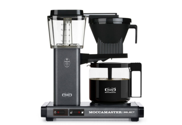 Moccamaster KBG Select (Stone Grey) - Koffiezetapparaat